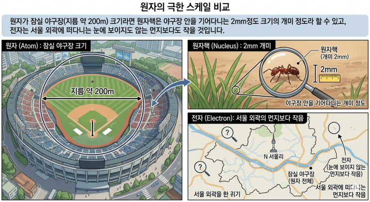 당신이 앉은 의자는 사실 텅 비어 있다 — 원자 구조와 빈 공간의 진실 [ CASLAB 조인진의 미시 세계 탐험 | 양자역학 시리즈 ① ]