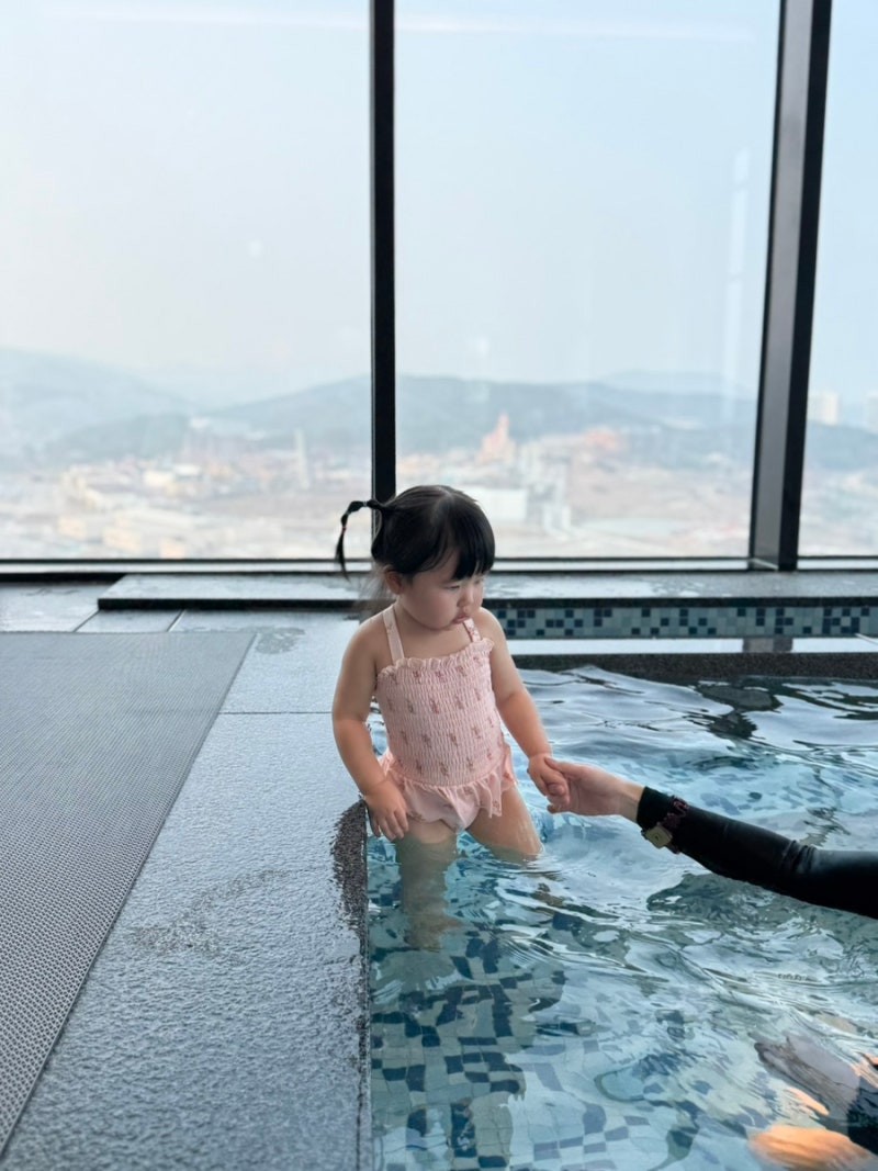 부산 호캉스 마티에 오시리아 무료 수영장 솔직후기