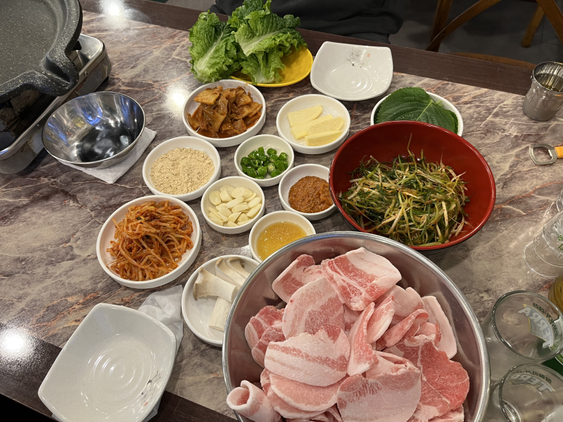 순천 조례동 맛집 옛날삼겹살(옛삼) 대패삼겹살