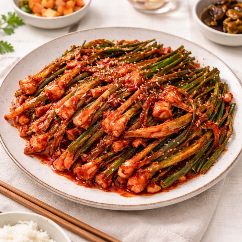 "인생 맛 보장" 이영자 파김치 담그는법, 실패 없는 파김치 양념 레시피