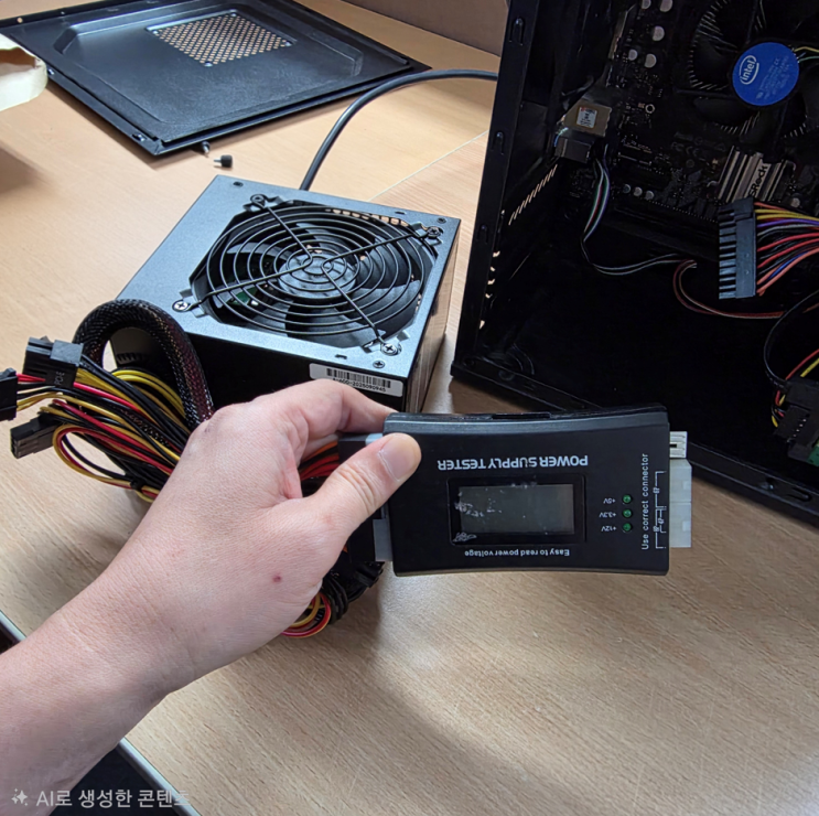  동작구 노량진동 컴퓨터수리 '블루스크린 뜨고 전원이 꺼져요' WD SSD 240GB 고장 당일 출장