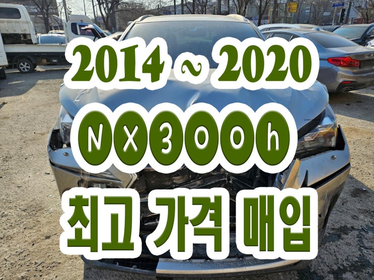  2015 렉서스 NX300H 판매? 사고차 브레이크 엑츄레이터고장 삼