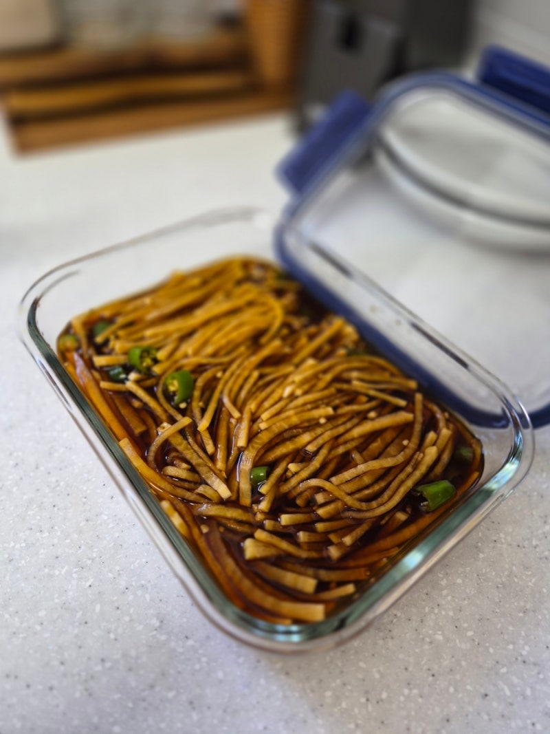 무채 장아찌 황금레시피 실패없이 아삭하게 담그는법