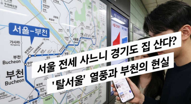  서울 전세 없어... 경기도 집 산다? '탈서울' 열풍과 부천의 현실