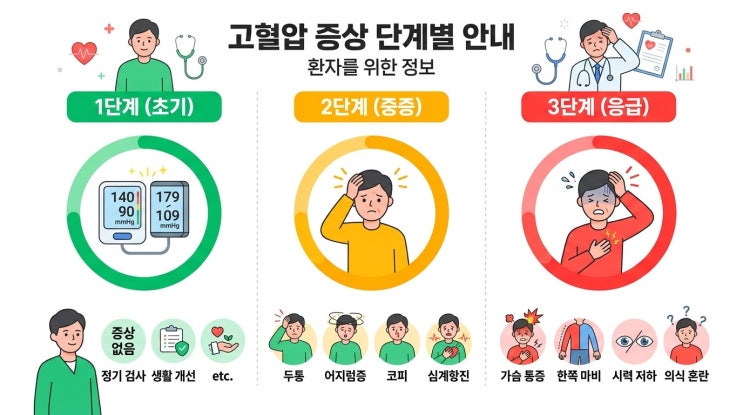  고혈압은 증상이 없다? 이럴 때는 병원 가세요