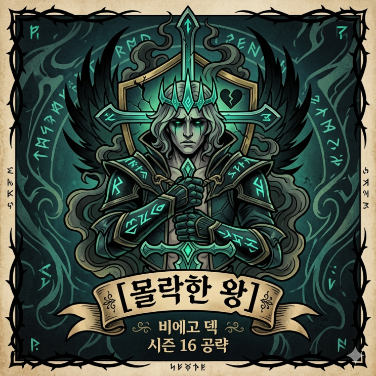 롤토체스 덱추천 : [몰락한 왕] 비에고 덱
