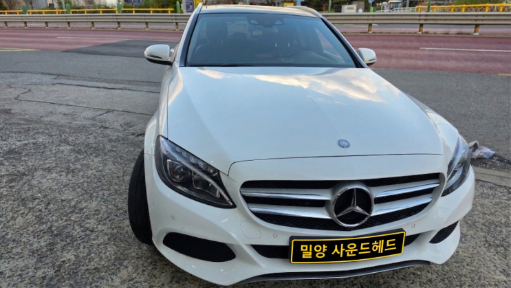   [밀양 블랙박스] 벤츠 C클래스 에스테이트 무한 재부팅 해결! 아이나비 Z1500 교체 시공 후기 ️