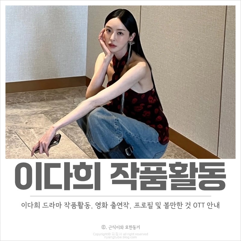 이다희 드라마 작품활동, 프로필, 출연작 중 볼만한 것