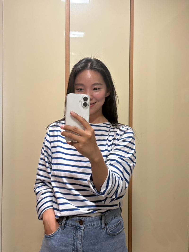 세인트제임스 망키에르18 090 딸이랑 커플티 후기 성인, 키즈 사이즈