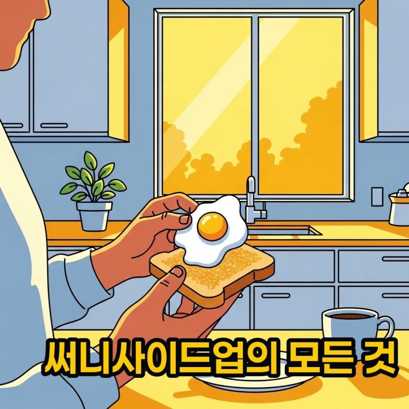 써니사이드업 뜻과 유래, 집에서 예쁘게 만드는 법 총정리
