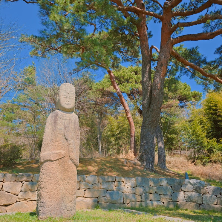  서산여미리석불입상 충청남도 문화재 고려시대 석불상