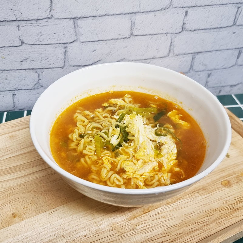 신라면 레시피, 대파 해장라면 맛있게 끓이는법