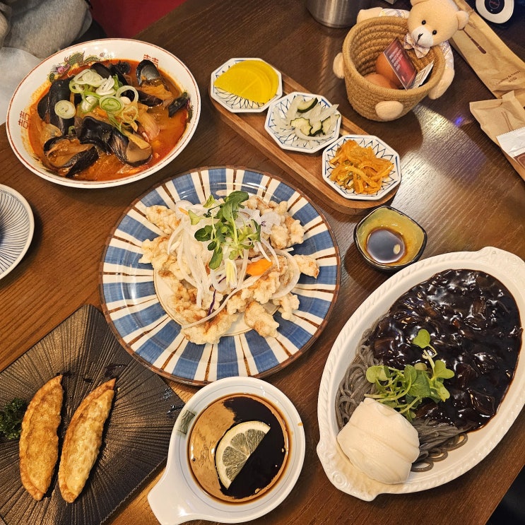 부산시청역 중식당 맛집! 진화라락 레몬등심탕수육 2인 세트 야무지게 먹고 온 후기