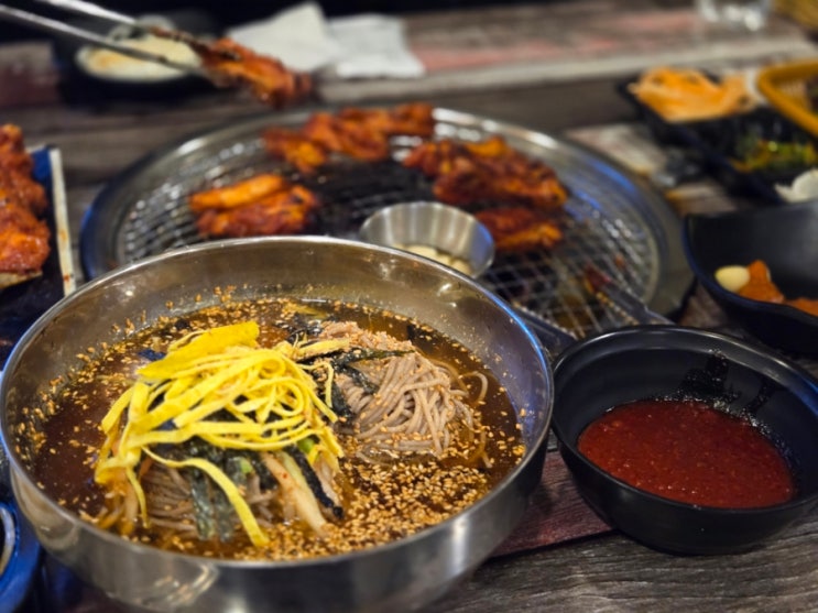  [북한강 막국수 닭갈비] 뷰도 멋진 남양주 숯불닭갈비 막국수 맛집