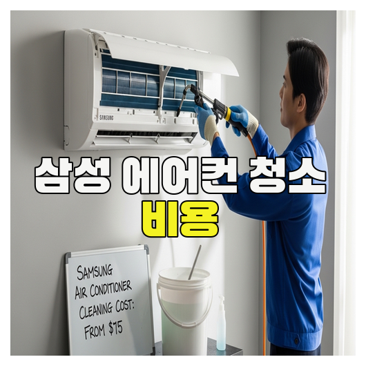  삼성 에어컨 청소 예산 정리와 기준