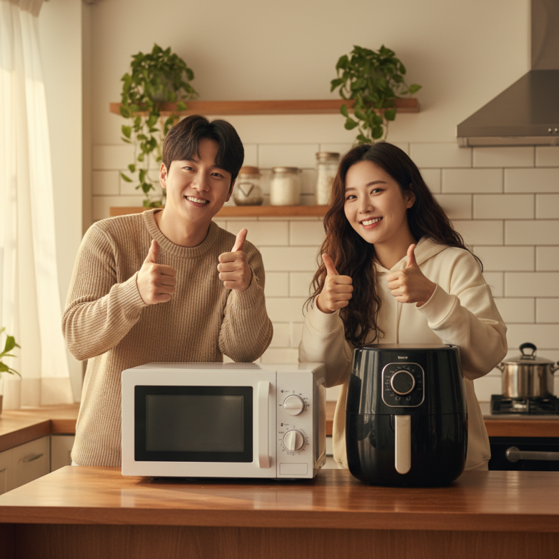 전자레인지 에어프라이어 청소방법 총정리 (초간단 꿀팁)
