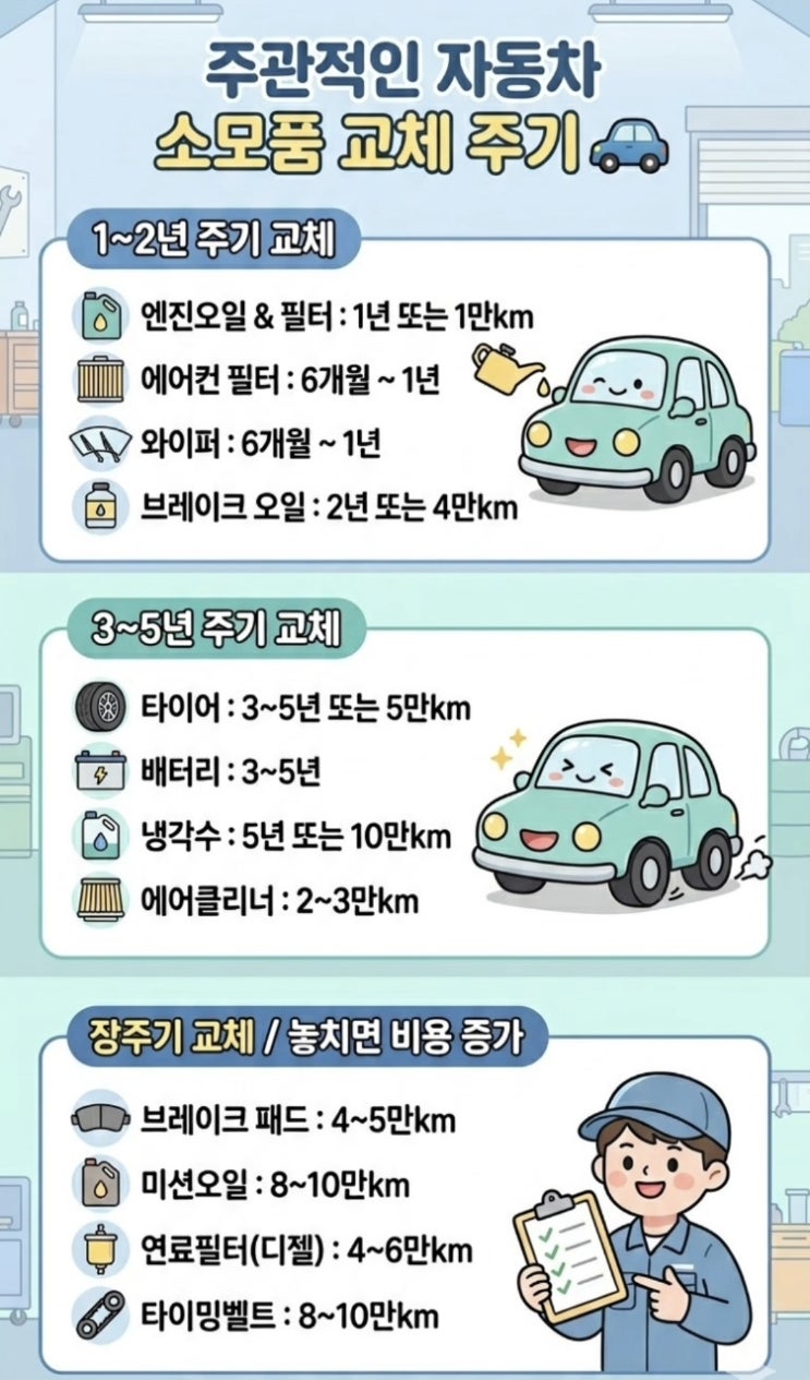  차 오래 타는 사람들 특징
