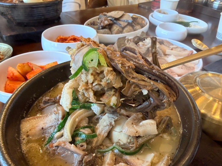  병점순대국 신주옥미 순대정찬 세교직영점 맑은 고사리순대국   먹은 후기
