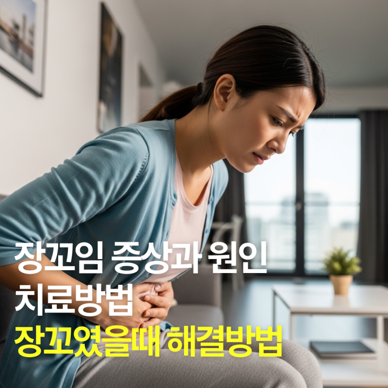 장꼬임 증상과 원인 치료방법, 장꼬였을때 해결방법