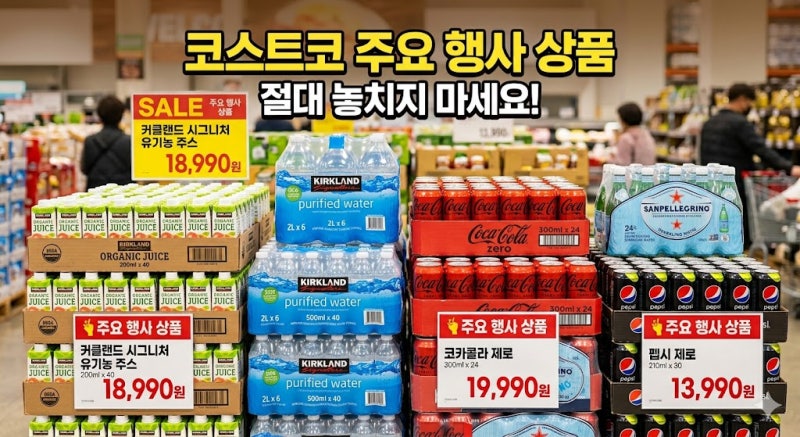 코스트코 26년4월9일 신상품/재입고/할인정보