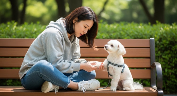  강아지 봄 산책 전에 꼭 확인하세요 — 접종·구충·응급 대처까지