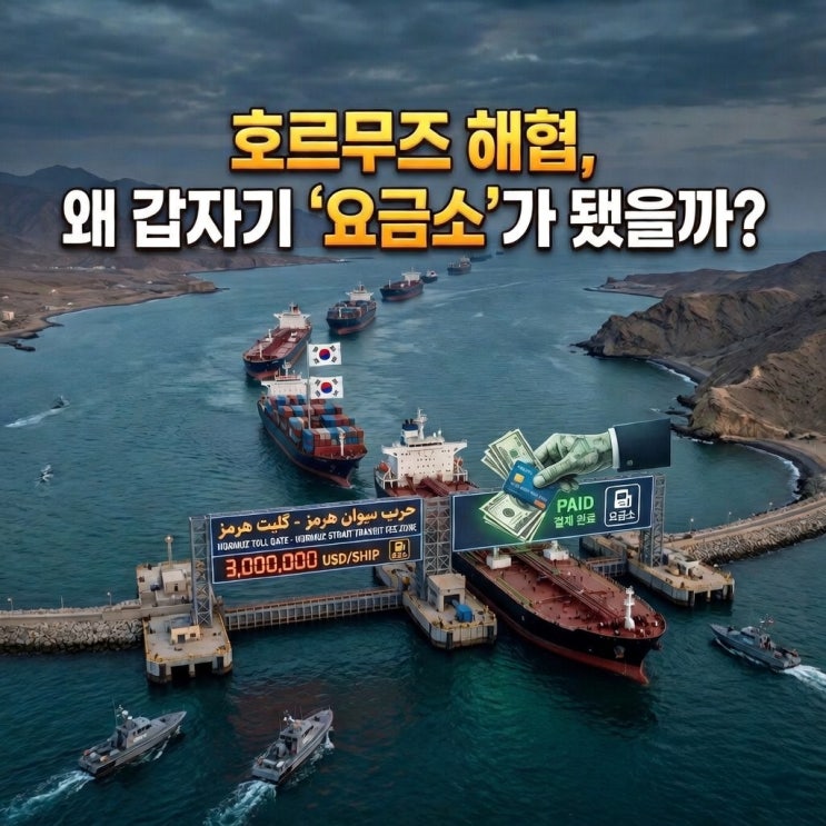 <b>트럼프</b> 이란 <b>호르무즈 통행료</b> 진짜 걷을까? 2주 휴전 향후 일정