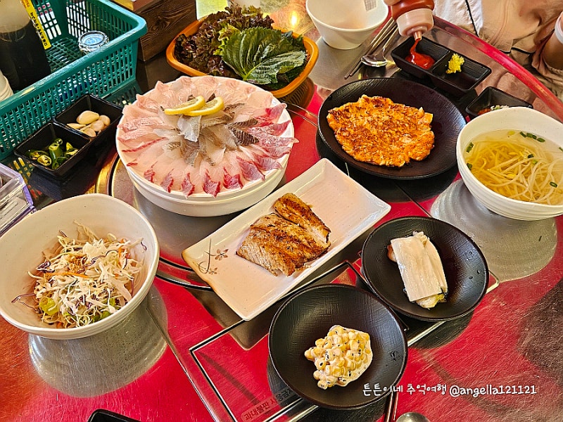 울산 명촌 횟집 명촌회센터 가성비 대박 맛집