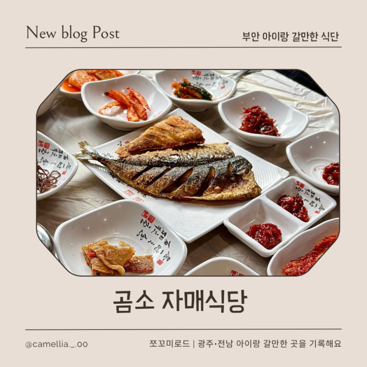  부안 아이랑 가기 좋은 곰소항맛집 곰소 자매식당 재방문 리얼 해후기