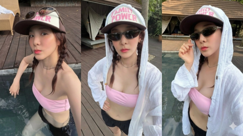 필리핀 달군 산다라박의 핑크빛 휴식, “내 안의 평화 찾는 중”