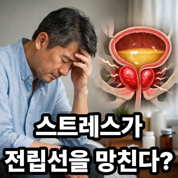  전립선 건강과 스트레스, 정말 연관 있을까? (과학적으로 정리)