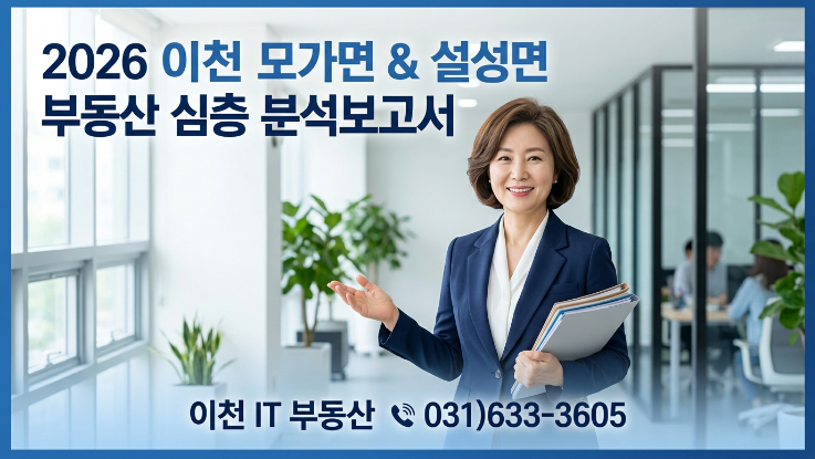  2026 이천 모가면 vs 설성면 부동산 투자 비교 | 토지·주택·창고 어디가 유망할까?