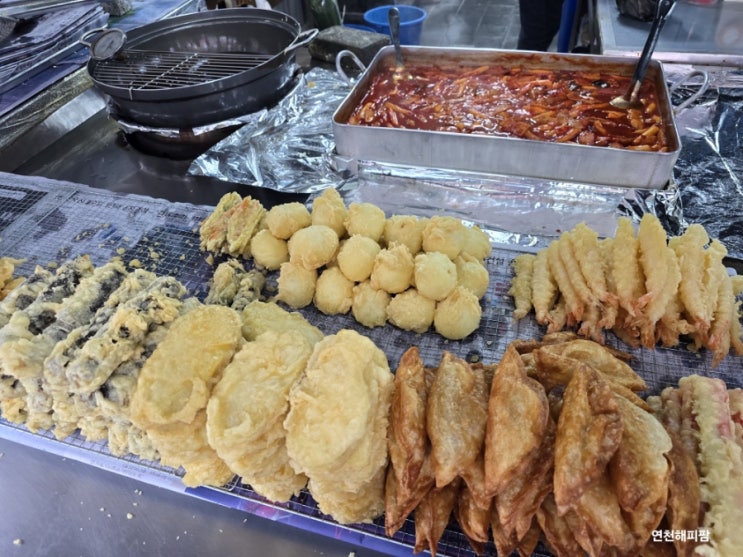  연천 전곡 맛집 아따그분식 학교 앞 떡볶이 순대 수제튀김