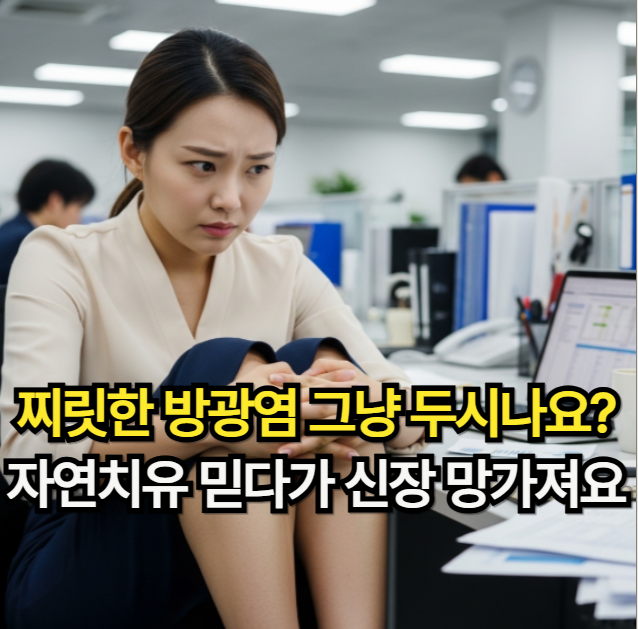방광염 자연치료 방법과 좋은 음식, 더 이상 방치하지 마세요⚠️