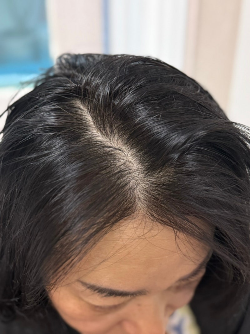 친정엄마 새치염색엔 비겐크림톤 셀프염색약