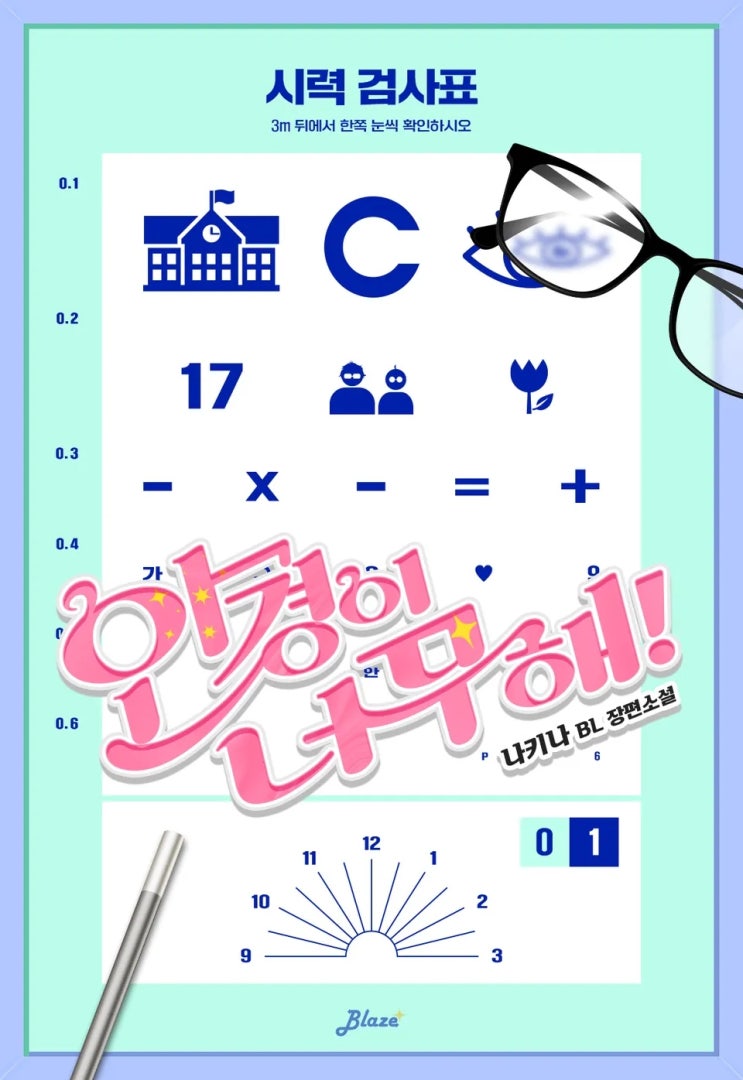  판매중지) 나키나-안경이 너무해! (알라딘 4/9, 예스 4/10, 미스터블루 4/15)