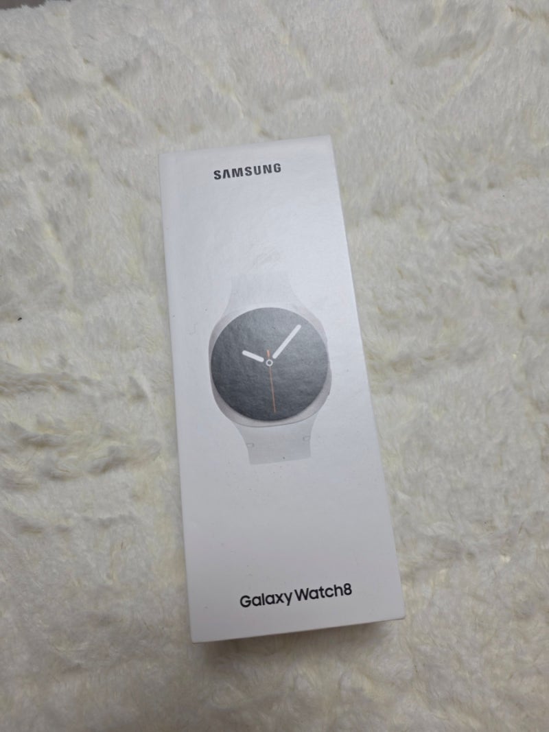 삼성 갤럭시 워치8 44mm 실버색상 내돈내산 구입후기, 언박싱, 스펙