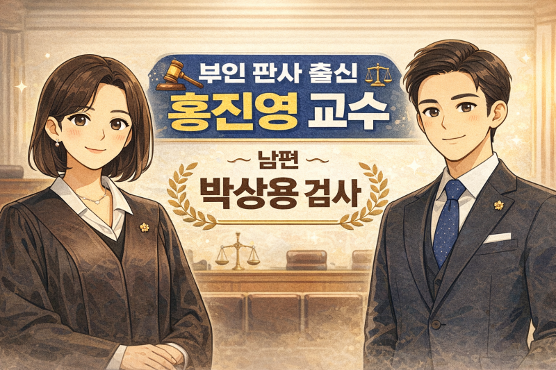 홍진영 교수 박상용 검사 프로필, 법조 부부