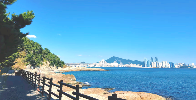  이기대해안산책로. 부산 오륙도스카이워크까지 광안리와 자연을 느낄수 있는 산책코스