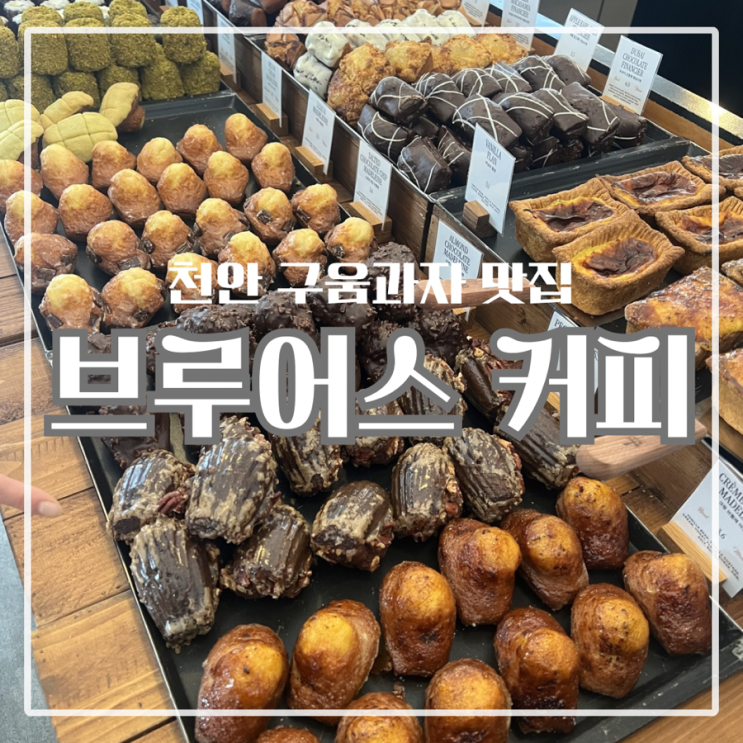  천안 불당동 디저트 카페 브루어스커피 구움과자, 휘낭시에 후기