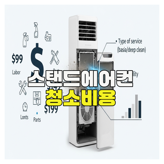  스탠드에어컨 청소비용 현실 정리 가이드
