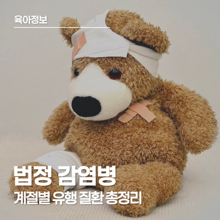  법정 감염병, 수족구부터 독감까지 등원 기준 포함 계절별 감염병 총정리