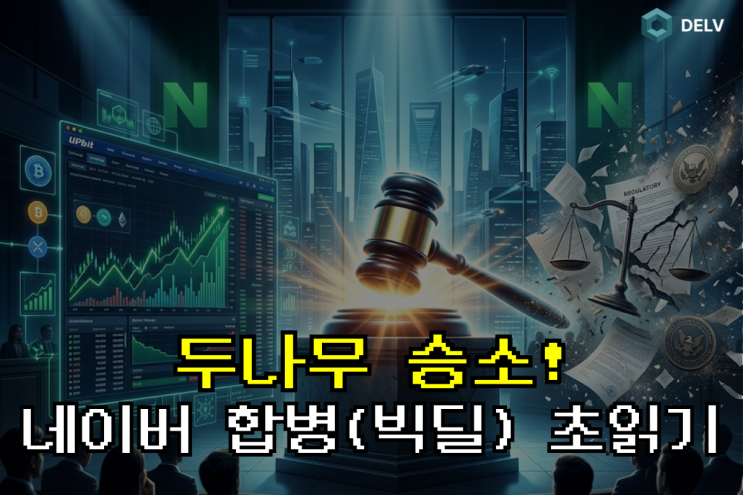  [두나무 승소] 업비트 영업정지 취소! FIU 소송 결과와 네이버 합병(빅딜)에 미치는 영향