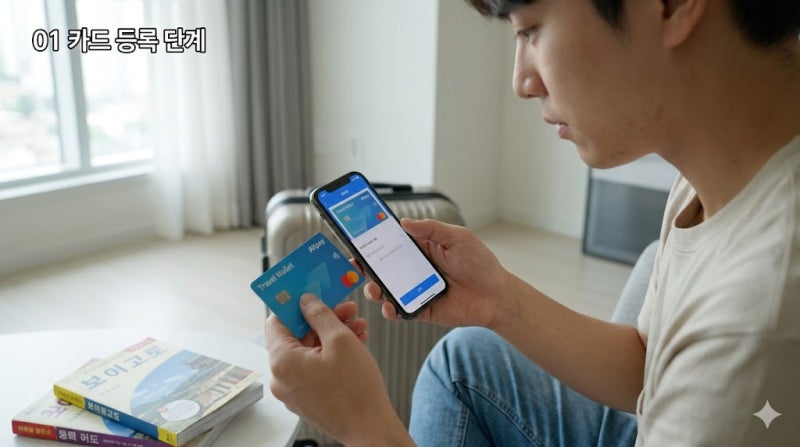 알리페이 카드 등록 여권 인증 및 트래블월렛 연동 방법 정리