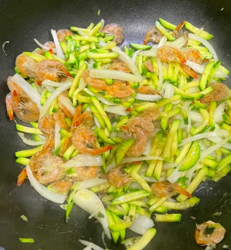초간단 건새우 애호박볶음 레시피, 감칠맛 폭발 반찬