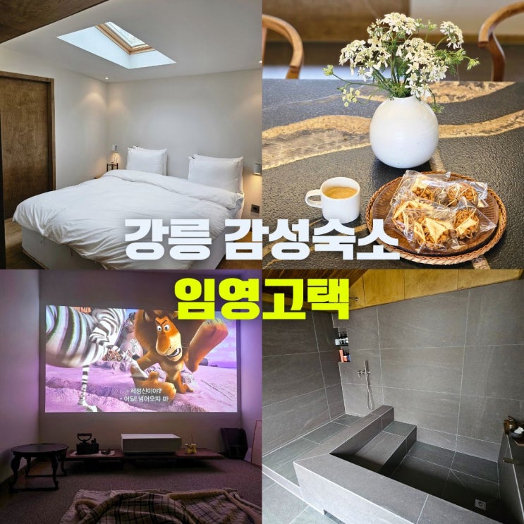  강원도 강릉 한옥 펜션 추천 자쿠지 독채 감성 숙소 임영고택 4인 스테이 후기