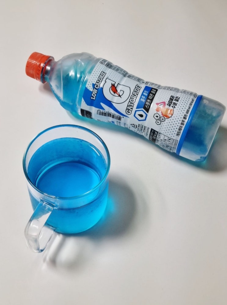  저칼로리 게토레이 블루볼트 (맛 칼로리 영양정보)