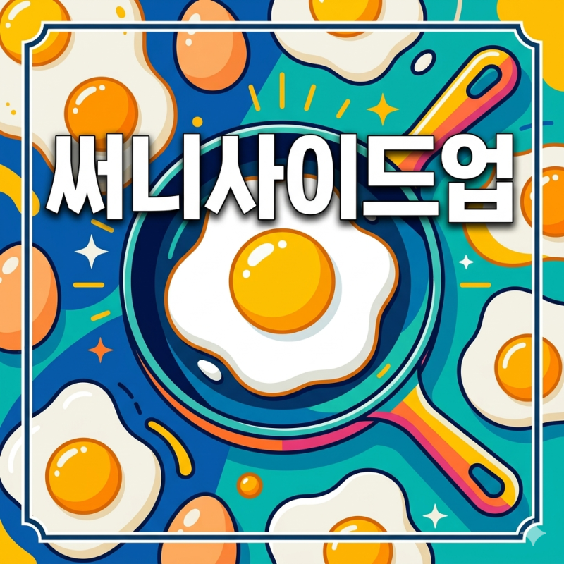 써니사이드업 뜻 뭘까요? 계란후라이 반숙 완숙 레시피와 표현법