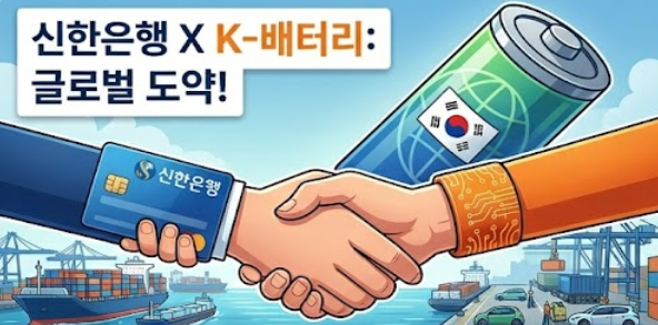  신한은행과 SK온의 만남, K-배터리 글로벌 경쟁력 강화에 도움 될 것 같아요