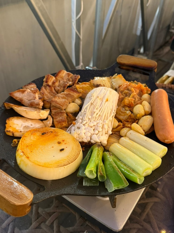 부천 야장 맛집 원미동 옥상휴게소 무한리필 옥상바베큐 후기