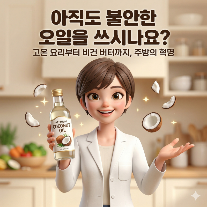 영양사 뉴티의 코코넛오일 사용법 : 버진과 정제 200% 활용하기